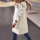 thumbnail image 1 of Abrigo largo con capucha y bolsillo cálido para mujer, chaqueta de invierno sin mangas, parka de plumón, abrigo para mujer, 1 of 6