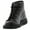 Black, variant on Grafters Mens Original Coated Leather Retro Monkey Boots