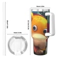 thumbnail image 4 of Yiaed Pikmin Imprimé 40oz Contenant Isotherme à Double Paroi en Acier Inoxydable Tasse de Voyage Isolée sous Vide avec Poignée Aventure Réutilisable, 4 of 8