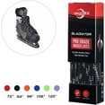 thumbnail image 3 of Rollerex Gladiator Waxed Hockey Skate Laces - Pro-Grade Durability & Water-Resistant - Ideal for Ice Hockey, Roller Hockey & Recreational Skating (Jet Black, 120"), 3 of 8