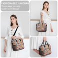 thumbnail image 6 of OBREWU Pioneer Flower Womens Lunch Box for Work,Insulated Large Pioneer Flower Lunch Bag for Women,Loncheras Para Mujer,Leakproof Adult Lunch Bag for Work,Beach,Travel,Picnic,Camping, 6 of 7