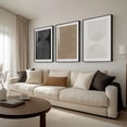 thumbnail image 2 of Neutral Singg Wall Art for Living Room, 3 Piece Modern Canvas Prints Paintings Artwork for Walls-Tan Beige Brown Minimalist Pictures for Living Room Hallway Bedroom Wall Decor, 2 of 6
