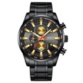 thumbnail image 1 of CURREN Montre pour Homme Mouvement à Quartz Bracelet en Acier Inoxydable Heure &, 1 of 8