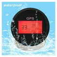 thumbnail image 3 of 7 Backlights 85mm Boat Car Digital GPS Speedometer LCD Speed Gauge Odometer Course With GPS Antenna ,Universal Compatibility, 3 of 7