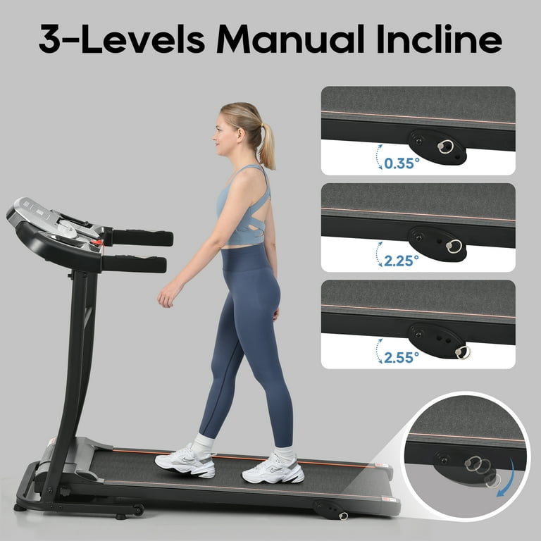 Top 1 Easy 20 Min Treadmill Workout HLAiLL Walking Running 15 Incline Treadmill Workout for Beginner Weight Loss Foldable Treadmill Walking