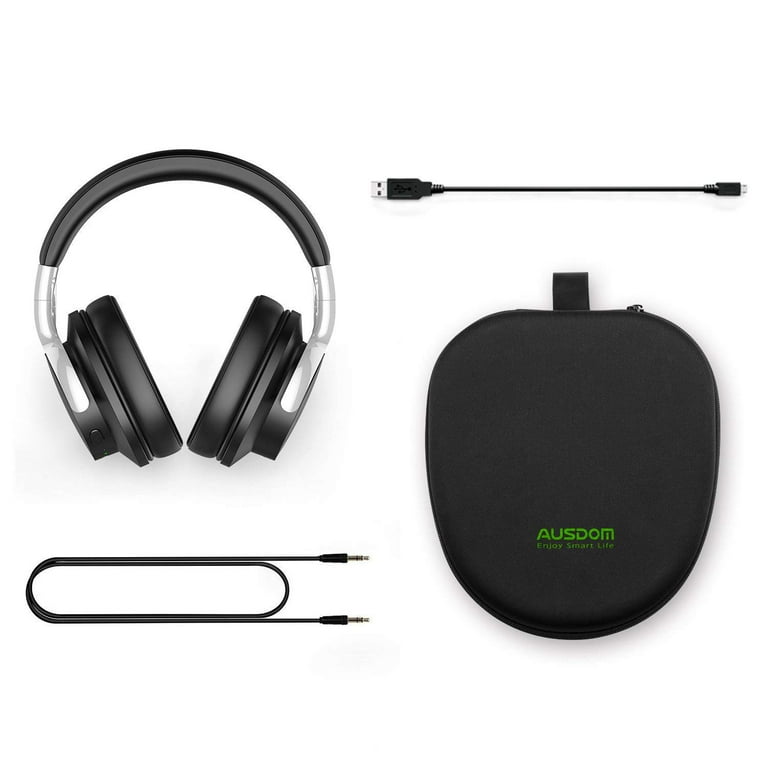 Ausdom ANC 8 Active Noise Cancelling Headphones Over Ear Headsets