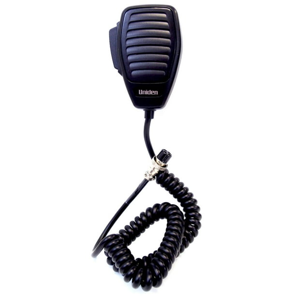 Micrófono CB Uniden BC645 de repuesto para radios CB, color negro