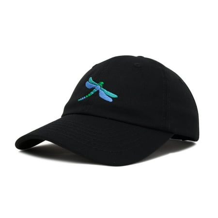 DALIX Dragonfly Womens Baseball Cap Fashion Hat in Black