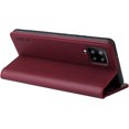 thumbnail image 4 of Case for Samsung Galaxy A42 5G PU Leather Wallet Case Cover,Samsung Galaxy A42 5G Flip Folio Case with Card Holders,Magnetic Phone Case Compatible with Samsung Galaxy A42 5G,Wine Red, 4 of 13