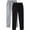 Gray, variant on Diufon Men's Athletic Running Pants Casual Elastic Waisted Drawstring Straight Leg Sweatpants with Pockets 2 Pieces