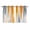 Gray Orange, variant on Black Gray White Kitchen Curtains 63 Inch Length, Vintage Rustic Abstract Ombre Aesthetic Grommet Top Bedroom Living Room Curtains, Light Filtering Cafe Curtain Drapes 2 Panels Set 84''x63''