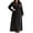 Black, variant on Fit & Flare Dress Women Polka Dot Dress Elegant Plus Size Dresses for Curvy Under Dresses V-Neck Brown Long Sleeve Maxi Womens Summer Dress XXXXL