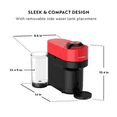 thumbnail image 6 of Nespresso Vertuo Pop+ Coffee Maker and Espresso Machine, Red, 6 of 10