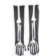 thumbnail image 3 of Guantes De Halloween Scary Skeleton Ghost Paw Guantes Cosplay Guantes Largos Accesorios Inevent AP005853-00, 3 of 6