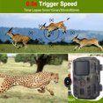 thumbnail image 4 of 12MP Wildlife Trail Camera Outdoor Night Vision Motion Detection Waterproof Hunting Camera, 4 of 9