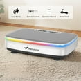 thumbnail image 4 of FANRUINA Vibration Plate Exercise Machine - Full-Body Workout with 2 Tension Ropes, LED Display & App - Home Gym Trainer for Men/Women, Strength Training, White/Black, 4 of 10