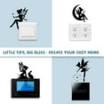 thumbnail image 2 of Light Switch Plate Stickers Labels Decals 6Pcs 7"x7" Fairies for Home House Decorative Funny Peel and Stick Light Wall Outlet Stickers for Switch Decoration, 2 of 9