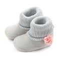 thumbnail image 2 of Huanglei Cotton Shoes For Baby Girls And Boys Warm Shoes Soft Comfortable Boots Infant Toddler Warming Shoes, 2 of 5