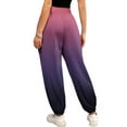 thumbnail image 4 of njshnmn Wide Leg Sweatpants for Women Fall Jogger Pants Trendy Lounge Trousers, XXL, 4 of 6