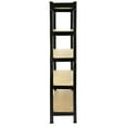 thumbnail image 3 of Cterwk 5 Tiers Powder Coated Storage Rack,Black,150*75*30cm, 3 of 4