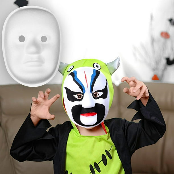 Máscara de de papel Máscara para pintar Artesanía Creatividad Favores de fiesta Arte para fiesta de vacaciones Regalos para 175 cm x 234 cm Hugo Cubierta de la mascarada