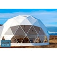 thumbnail image 4 of Tentspaces  - Geodesic Dome Tent For Camping, Double Sided Insulated Liner, Waterproof & Snowproof, 2 Screen Vents for Air Flow, UV Shielding, Easy to Clean, Clear & Durable, 2 Portholes, 4 of 12