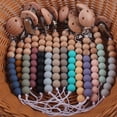 thumbnail image 6 of Tuelaly Pacifier Chain Safe Silicone Beech Round Baby Soothing Pacifier Toy Clip Nursery Supplies, 6 of 9