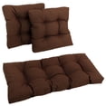 thumbnail image 3 of Blazing Needles  All-Weather 3-piece Indoor/ Outdoor Cushion Set Merlot, 3 of 5