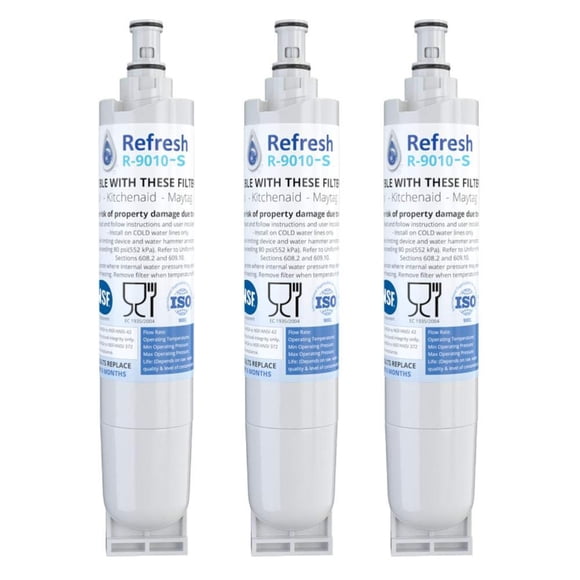 Filtro de Agua para Refrigerador Refresh R-9010 Paquete de 3