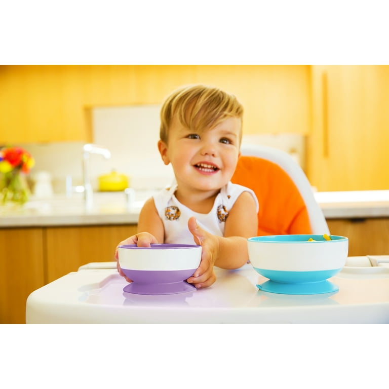 Munchkin Stay Put Suction Round Bowls, 3 Pack photo 8