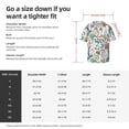thumbnail image 7 of Wukai Fairy Flower Men's Casual Short-Sleeve Button Down Shirt - Lightweight Summer Dress Shirt for Daily Wear-, 7 of 7