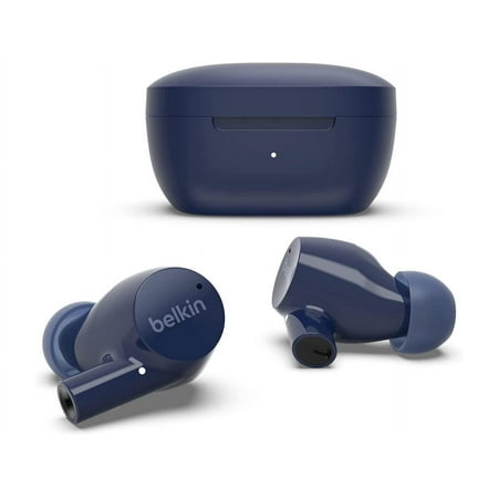 Belkin - SOUNDFORM Rise True Wireless Earbuds - Blue