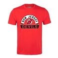 thumbnail image 2 of Men's Levelwear Red New Jersey Devils Richmond Banner Arch T-Shirt, 2 of 3