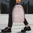 thumbnail image 2 of Easygdp Rose Gold Abstract Spots 1 Mochila Ligera de 15 Pulgadas para Estudiantes, Mochila Cómoda para la Escuela y Viajes, Correas Ajustables, 2 of 6