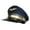 Tibetan, variant on Stylish Captain Hat Pilot Hat Aviation Cap with Badge Adjustable Octagonal Hat