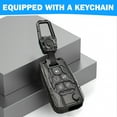thumbnail image 5 of Key Cover Case, Metal Key Fob Case Protector Shell Compatible with Chevy Chevrolet Camaro Cruze Equinox Malibu Trailblazer Impala Sonic Buick Cascada Encore(5 Buttons, 5 of 7