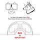 thumbnail image 4 of Gafas protectoras para perros, correas ajustables, fáciles de poner y anti-UV para perros grandes., 4 of 5