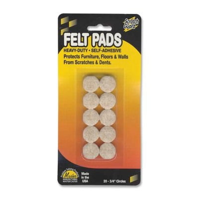 - Master Scratch Guard 88493 Heavy Duty Felt Pads MAS88493