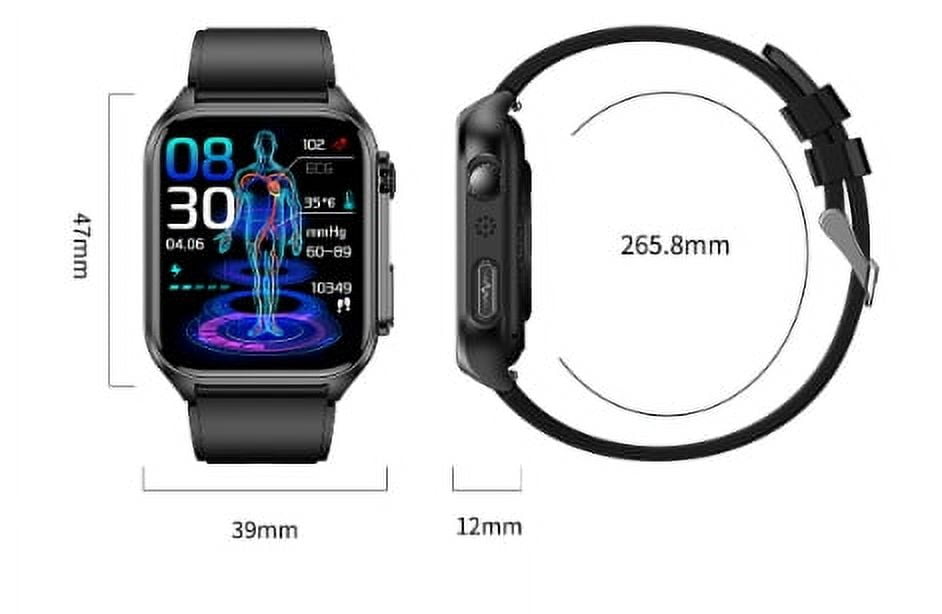 Laatikui TK12 Bluetooth call sleep monitoring exercise smart watch