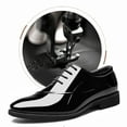 thumbnail image 4 of Tawop Men Dress Shoes Casual Dress Shoes Business Lace Up Wedding Shoes Oxfords Black Size:5.5, 4 of 9