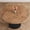 Brown, variant on Tzou 47" Round Dining Table for 4-6 - Industrial Waveform Metal Base, 350lb Capacity, Black/Grey/Brown - Kitchen or Dining Room Centerpiece
