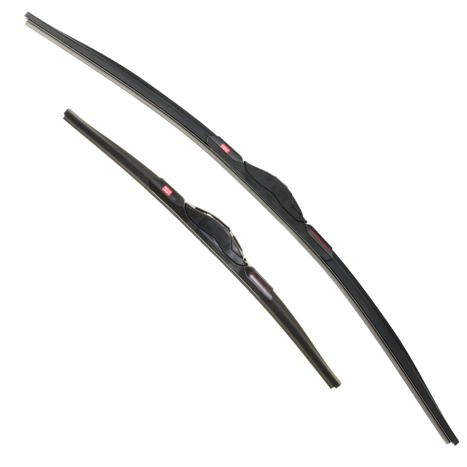 PowerClear by PowerStop – PCK-2617-1 - Front 26" + 17" Windshield Wiper Blade Set, J-Hook Type For Honda CR-V, Subaru Outback, Subaru Forester, Nissan Rogue, Nissan Altima [Model Specific]