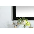 thumbnail image 4 of Aqua vanity mirror 36x36 inch in black, 4 of 5