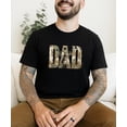 thumbnail image 2 of Dad Shirt for Hunter Camo Outdoorsman Deer Hunting Graphic Tee for Men Black Shirt Adult Medium, 2 of 8