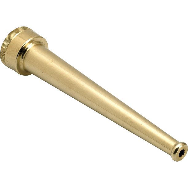 Brass Fire Hose Nozzle 3/4" Farmer Bob's Parts BN-6 - Walmart.com