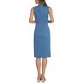 thumbnail image 2 of Luxely womens  Midi Dress, 16, Blue, 2 of 3