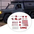 thumbnail image 6 of RC Crawler Parts Accessories Front Rear Tie Rod Pull Rod Shock Absorber Metal Upgrade for MN82S Enthusiasts, 6 of 9