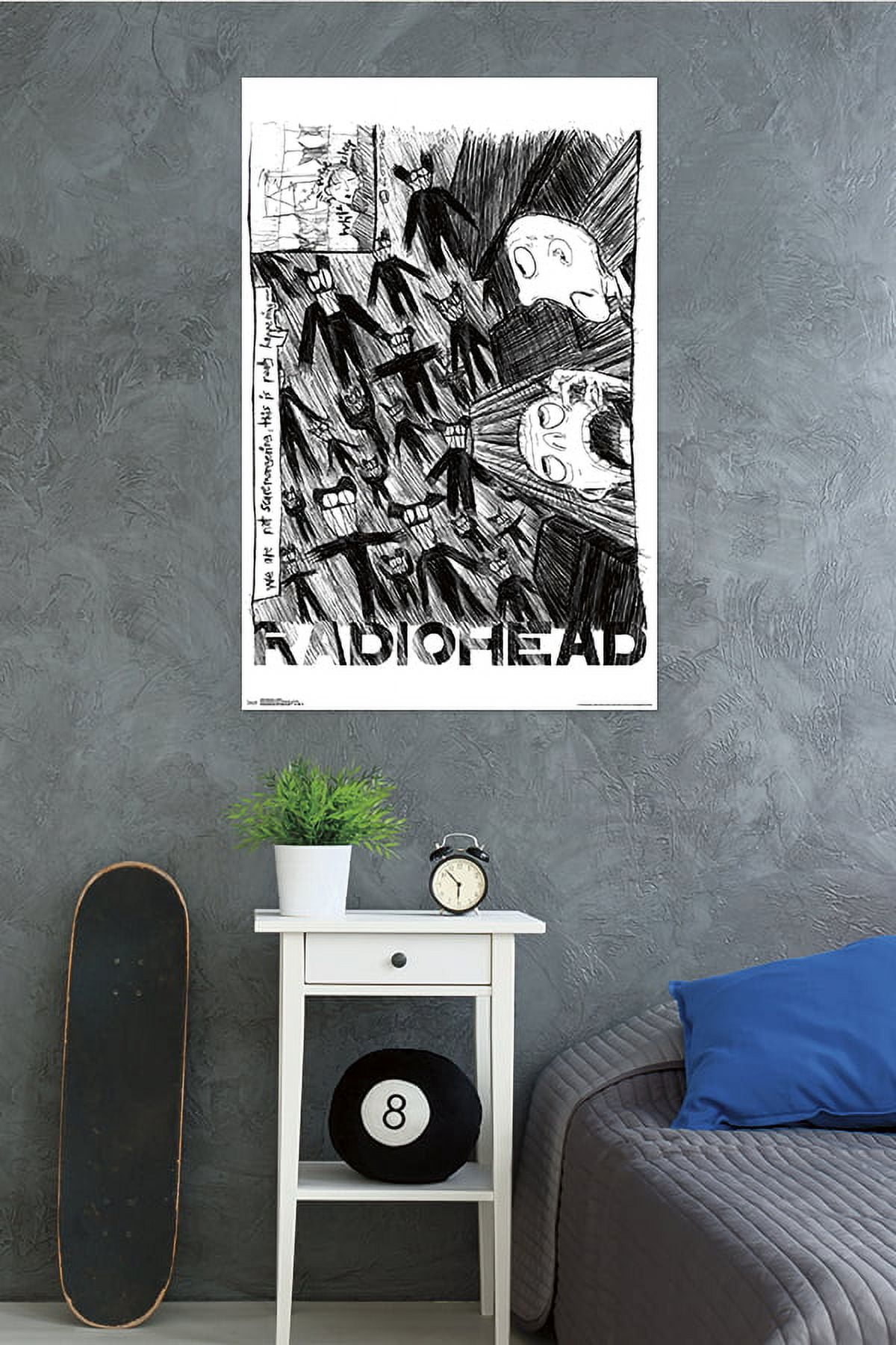 Radiohead - Scribble Wall Poster, 22.375" x 34"