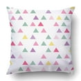 thumbnail image 1 of BSDHOME Cute Raster In Spring Colors With Hipster Triangle For Baby Mother's Day Pillowcase Cover Cushion 18x18 inch, 1 of 1