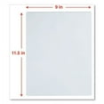 thumbnail image 5 of Laminating Pouches, 3 Mil, 9" X 11.5", Matte Clear, 25/pack | Bundle of 10 Packs, 5 of 6